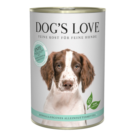 Dog's Love konzerva Hypoallergenic Kachna 400g