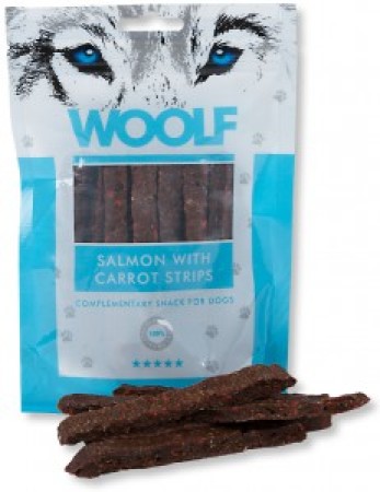 Woolf Salmon with Carrot Stripes 100g