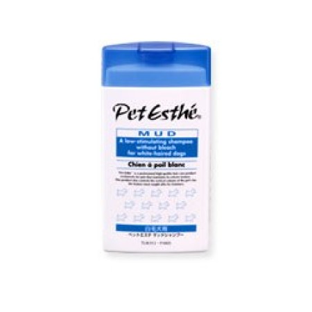 Pet Esthé Spa Mud - bahenní šampon pro psy s bílou srstí 350ml