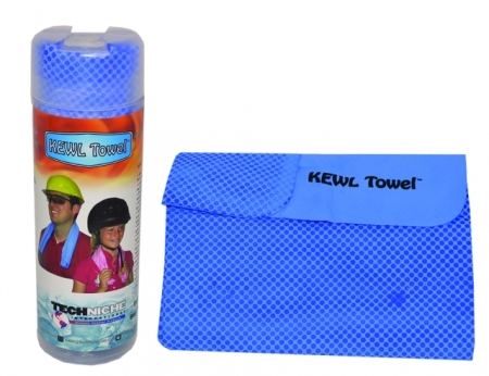 Chladící ručník KewlTowel - modrý 30x70cm