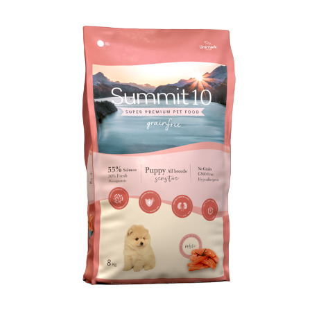 SUMMIT 10 granule Grain Free Puppy Sensitive Losos s bramborem 8kg