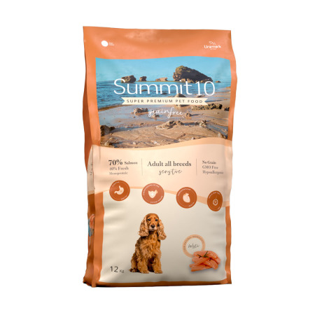 SUMMIT 10 granule Grain Free Adult Dog Losos s bramborem