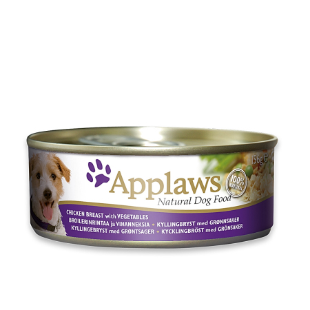 Applaws konzerva Dog Kuře a zelenina 156g (změna na RD-APTT3032)