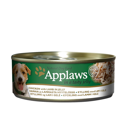 Applaws konzerva Dog Jelly Kuře s jehněčím 156g