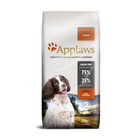 Applaws granule Dog Adult Small & Medium Breed Kuře 
