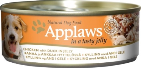 Applaws konzerva Dog Jelly Kuře s kachnou 156g