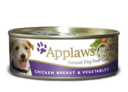 Applaws konzerva Dog Kuře a zelenina 156g