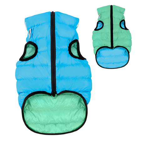AiryVest Lumi bunda pro psy luminiscenční/modrá     XS 25