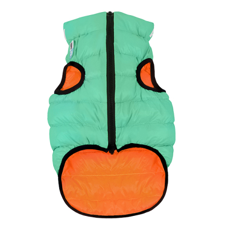 AiryVest Lumi bunda pro psy luminiscenční/oranžová  M 45