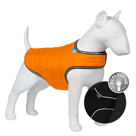 AiryVest Coat obleček pro psy oranžový   M