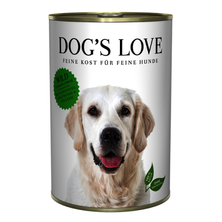 Dog's Love Zvěřina Adult Classic konzerva