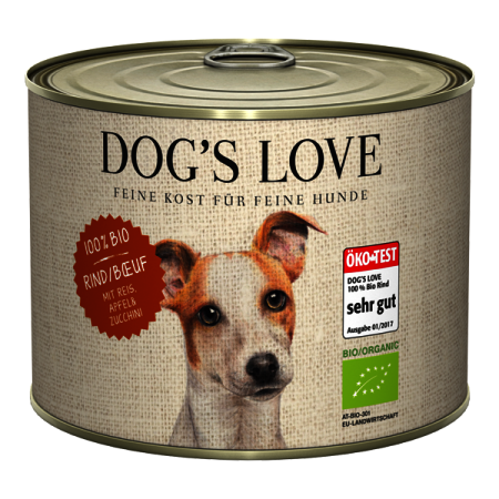 Dog's Love konzerva Bio Hovězí 200g
