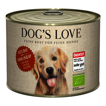 Dog's Love konzerva Bio Hovězí 200g