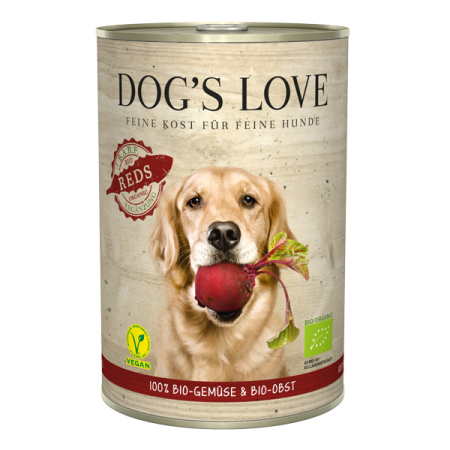Dog's Love konzerva Barf Bio Vegan Reds 400g