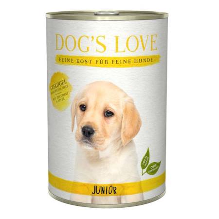 Dog's Love Drůbeží Junior Classic konzerva