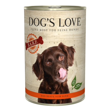 Dog's Love konzerva Barf Hovězí 400g
