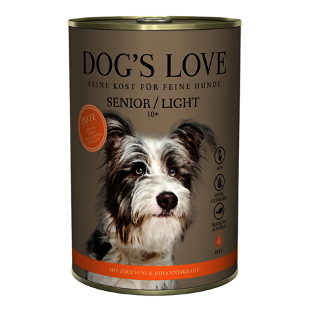 Dog's Love konzerva Krocan Senior/Light Classic 400g