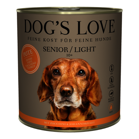 Dog's Love konzerva Krocan Senior/Light Classic 800g