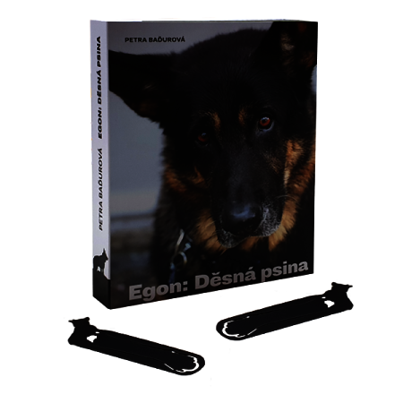 Kniha Egon: Děsná psina s originální záložkou
