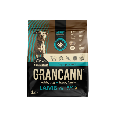 Grancann Lamb with Hemp Adult Small & Medium