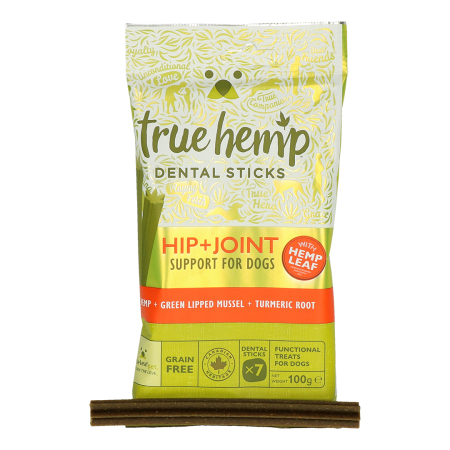 True Hemp Dog Stick Hip & Joint žvýkací tyčky 100g