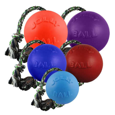 Jolly Ball Romp-n Roll  - míč s provazem
