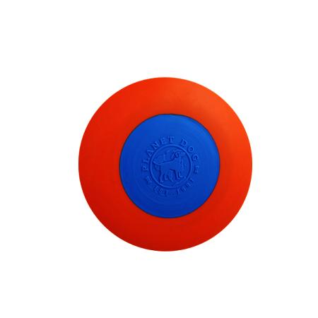 Orbee-Tuff Zoom Flyer Frisbee 16,5cm oranžovo/modrý