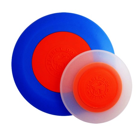 Orbee-Tuff Zoom Flyer Frisbee 25cm modro/oranžový