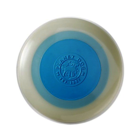 Orbee-Tuff® Zoom Flyer Frisbee 25cm fosfor/modrý