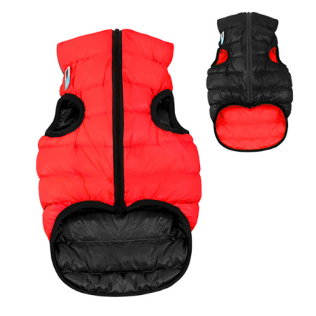 AiryVest bunda pro psy červená/černá    XS 30