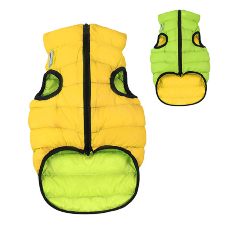 AiryVest bunda pro psy žlutá/zelená