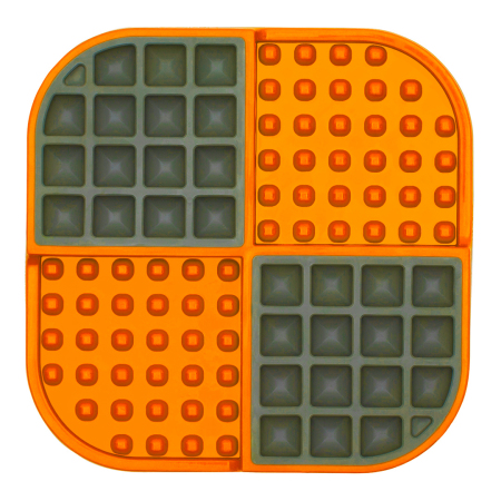 LickiMat Slomo lízací podložka oranžová
