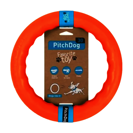 PitchDog tréninkový Kruh pro psy oranžový