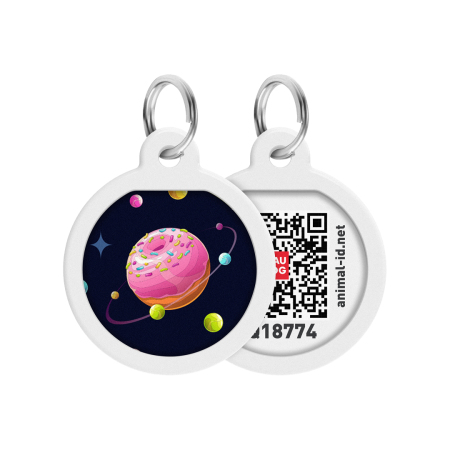 WAUDOG chytrá ID známka s QR tagem Donut Space