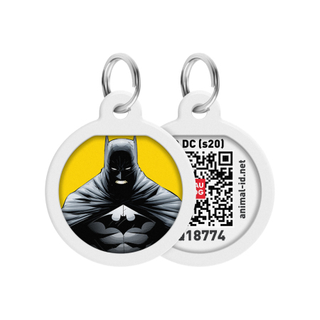 WAUDOG chytrá ID známka s QR tagem DC Batman 