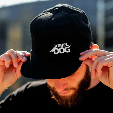 Rebel Dog kšiltovka - černá