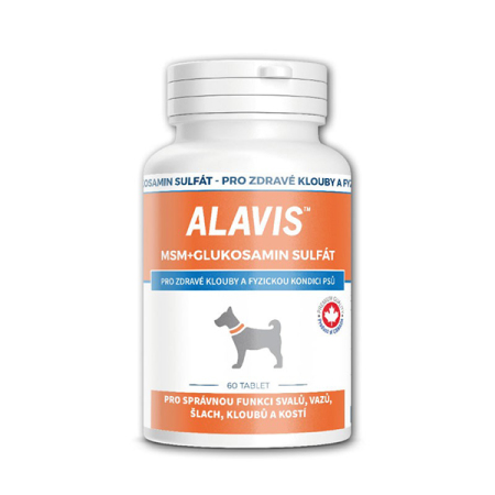 Alavis MSM+ Glukosamin sulfát 60 tablet