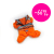 Overal DogsLife Inka Orange    XS 17-20cm/8 - AKCE za 200,-