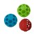 JW Hol-EE Treat-n-Squeak pískací děrovaný míč - mix barev