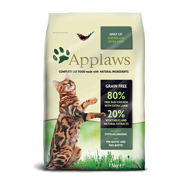 Applaws granule Cat Adult Kuře s jehněčím 7,5kg