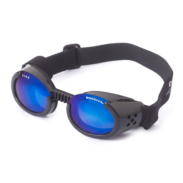 Doggles ILS - Sluneční a ochranné brýle pro psy Black/Mirror   S